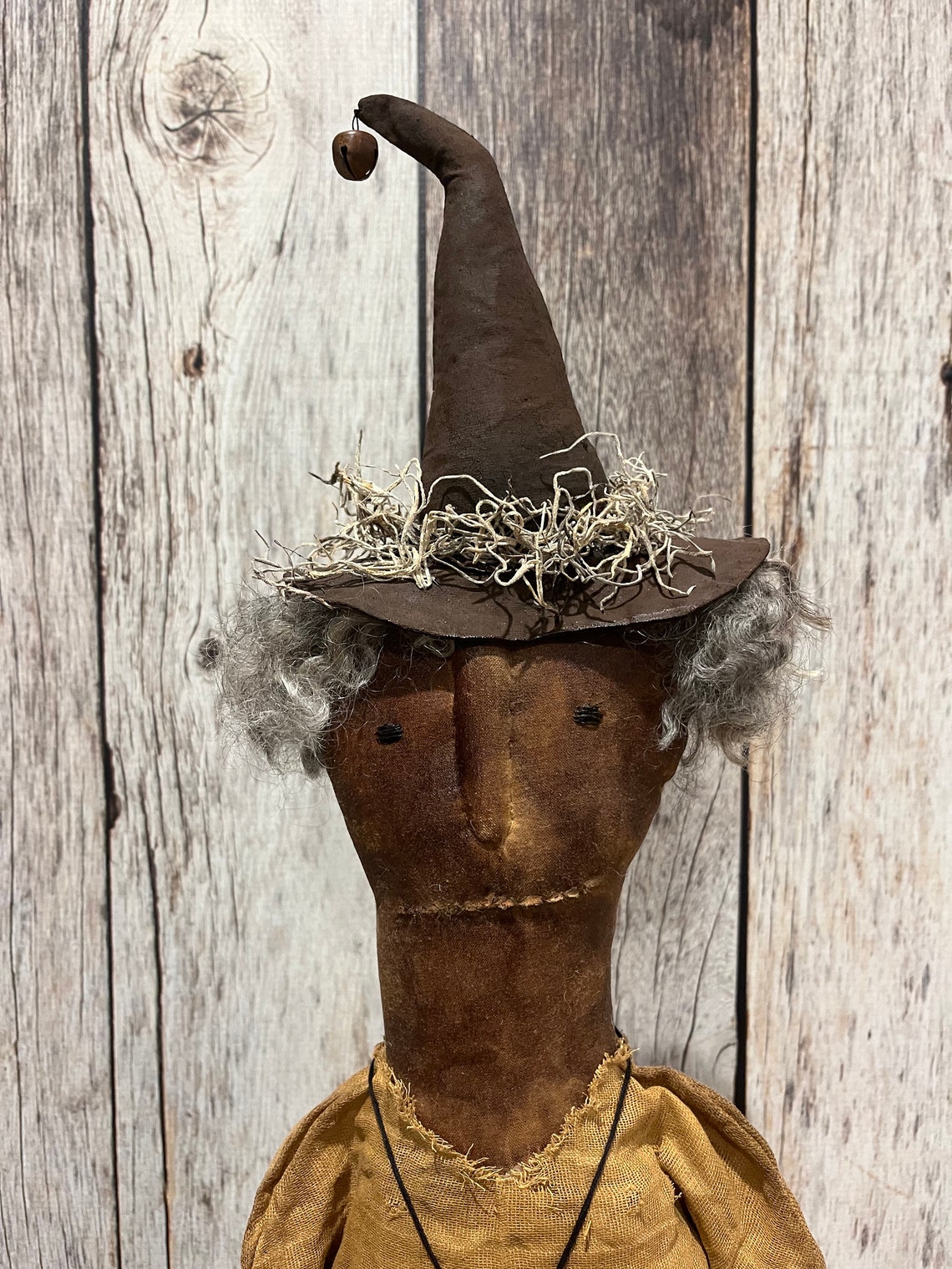 PDF Sewing Pattern - Primitive Witch Doll - Halloween Decoration ...