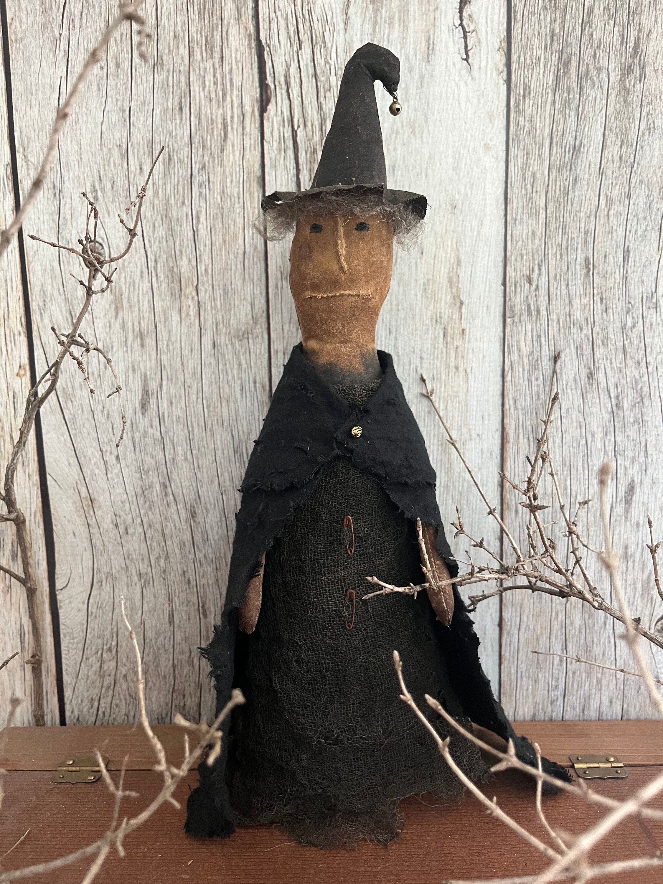 PDF Sewing Pattern - Primitive Witch’s Coven - Prim Halloween Decor ...