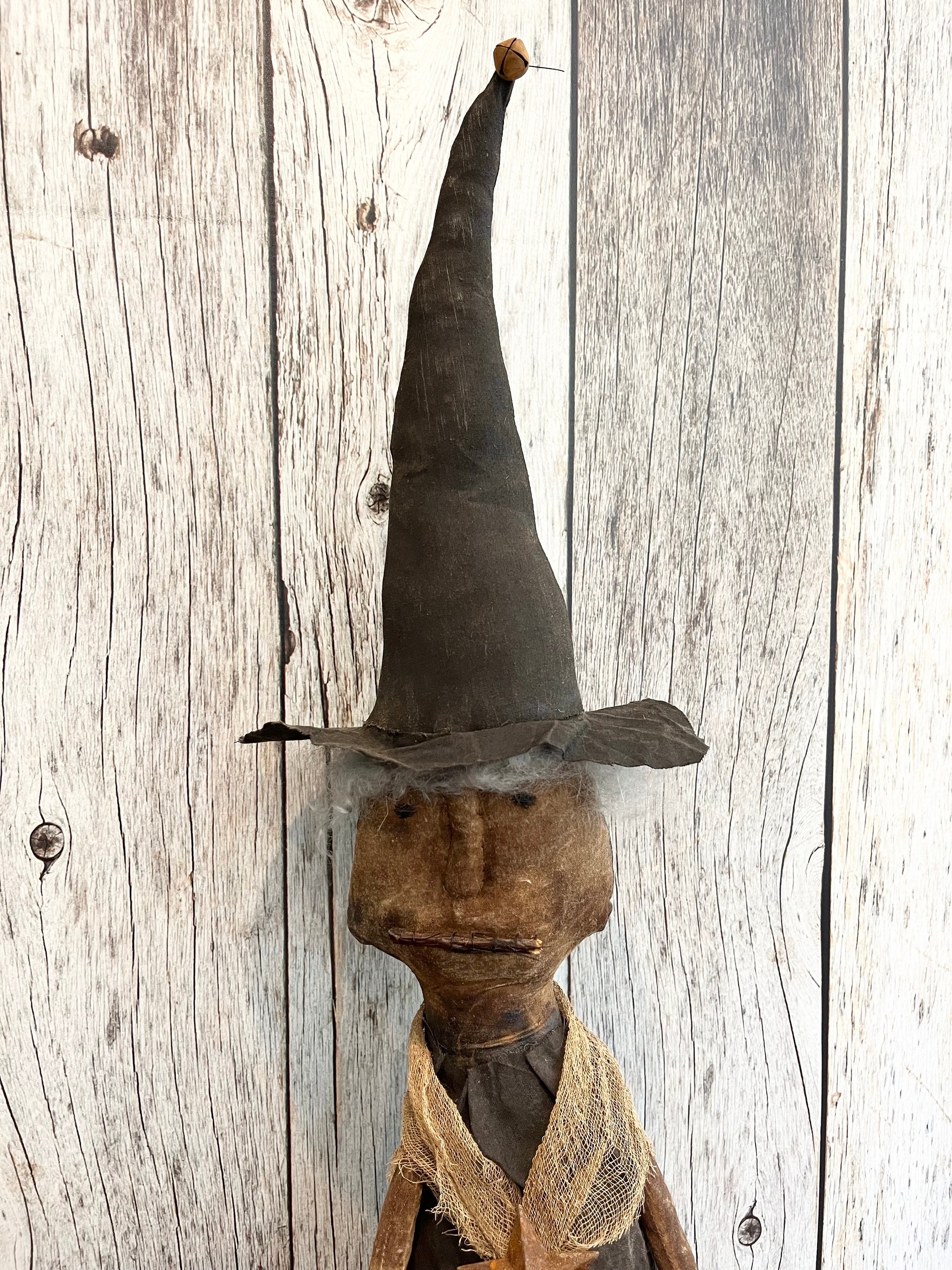 PDF Sewing Pattern - Primitive Witch With Kittens - Halloween Decor ...