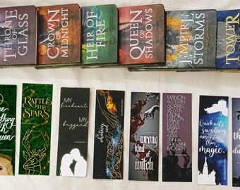 Throne of Glass series bookmarks