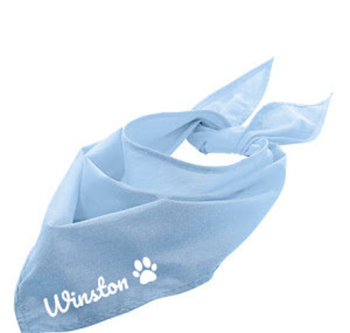 Bandana de chien personnalisé Etsy
