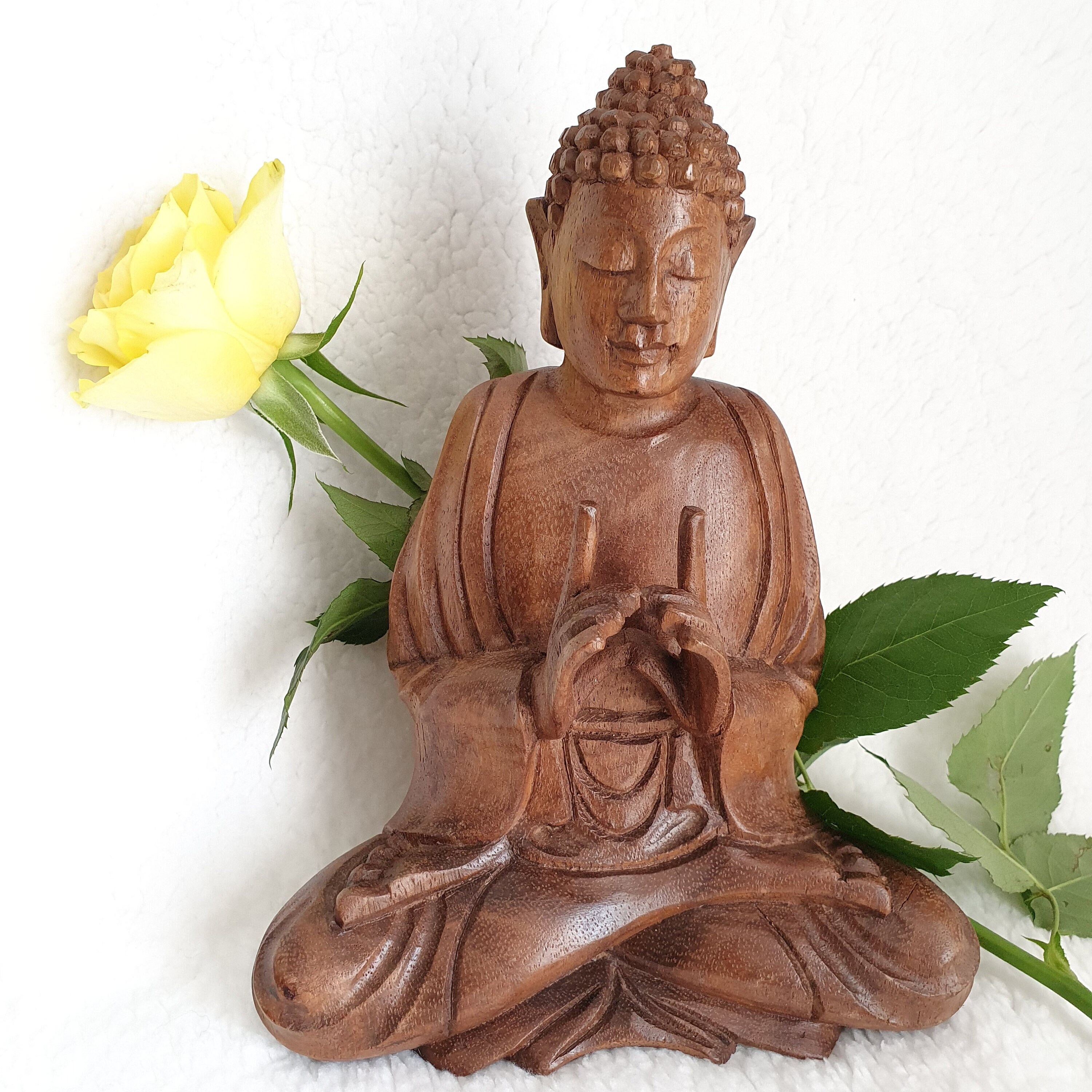 statue Bouddha en Bois