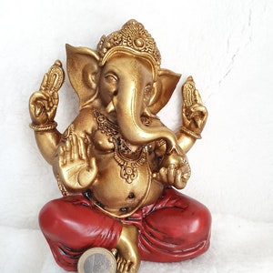 GANESH statue in colored resin