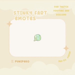 Puede incluir: Un emoji de brócoli verde con un tallo blanco, listo para usar en Twitch, YouTube y Discord.