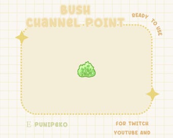 Stream Emotes | Sub/Bit Badges | Channel Point Twitch | Discord | Youtube | Discord Roles | Bush | Hide | Build mode | Lurk | Flex
