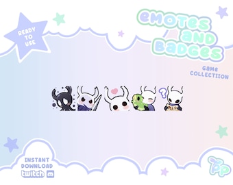 Twitch Emotes and Badges Hollow