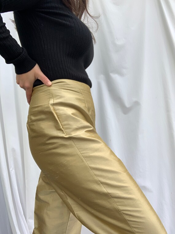 Vintage Silk Trousers