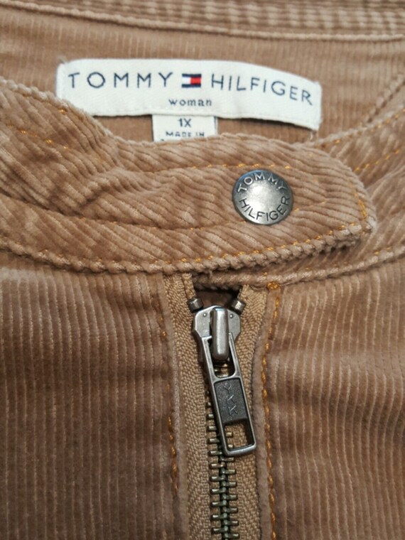 Tommy Hilfiger 1X Corduroy Zippered Jacket - image 3