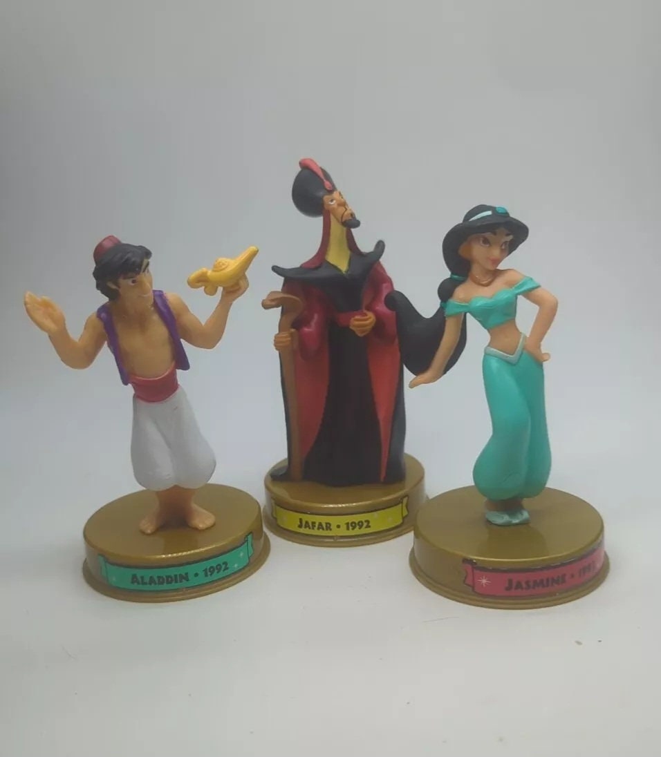 Mcdonalds Disney 100 Years of Magic Aladdin Jasmine & Jafar