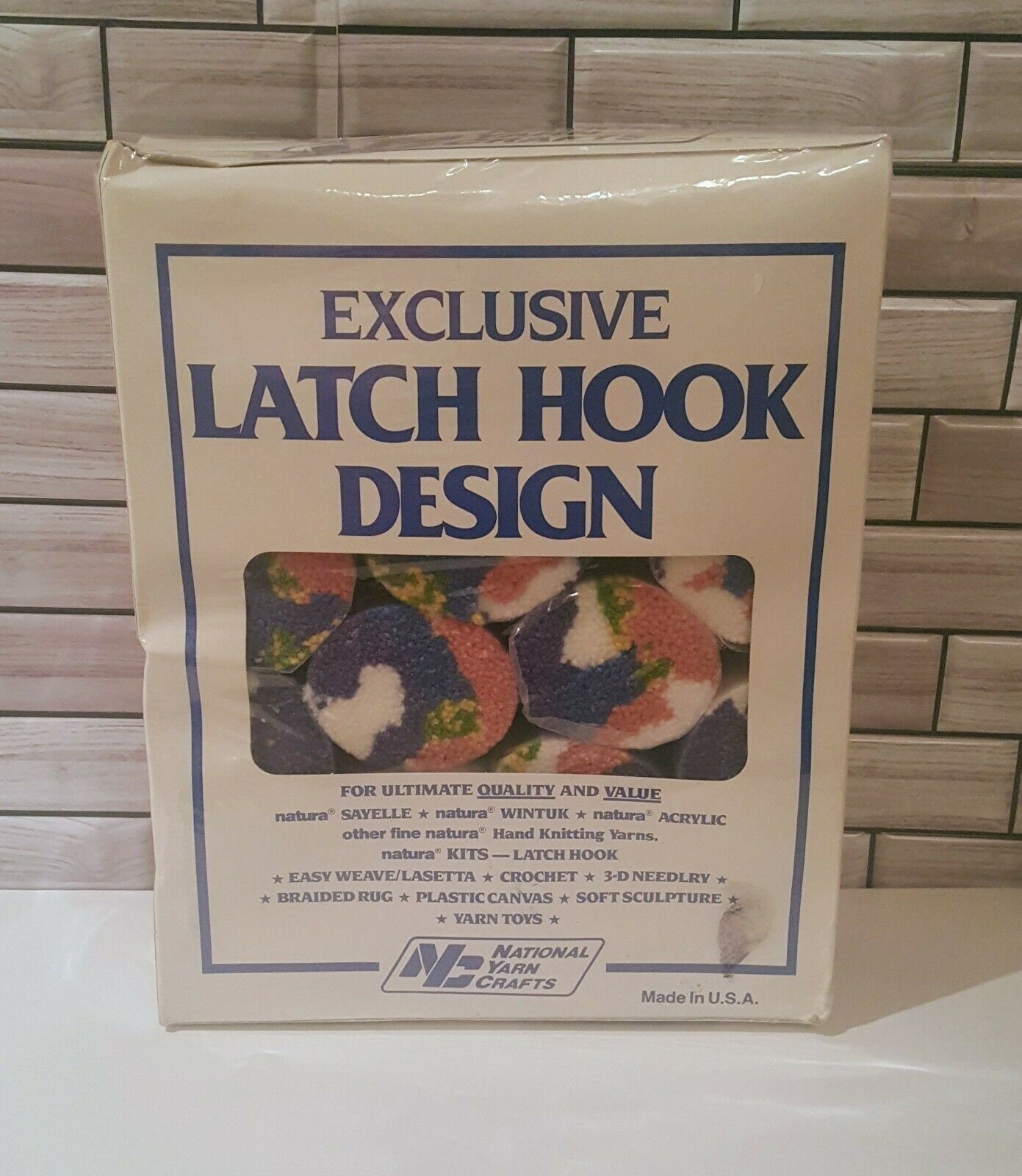 Latch Hook Kits Rug for Kids Children Room Latch Rug Hook for