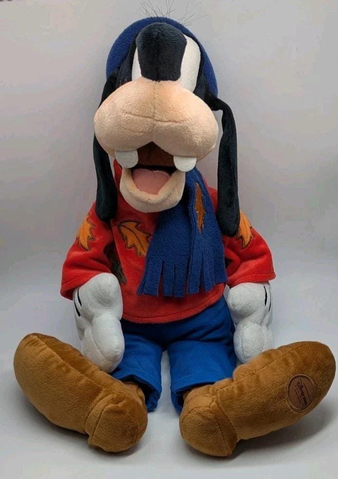 Vintage Goofy Plush - Etsy