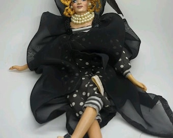 Katherine’s Collection Wayne Kleski Polka Dot Dress Doll