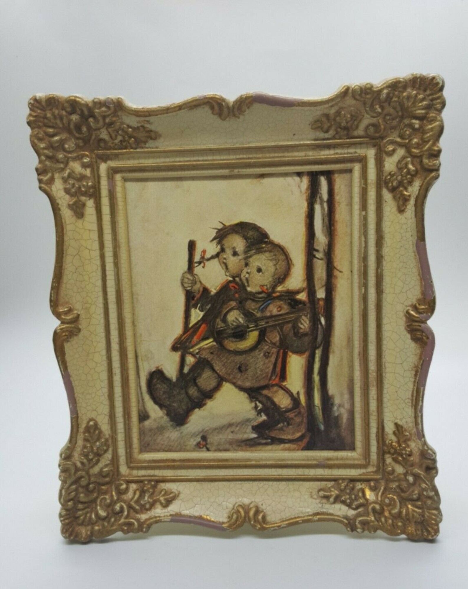 Vintage Hummel Pull String PICTURE MUSIC Box DBGM Made in West Etsy