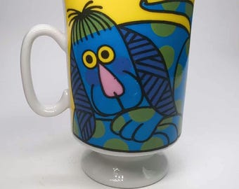 Royal Crown Arnart Smug Mugs By TINA Blue Dog