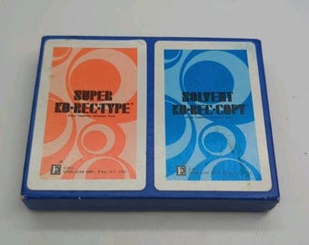 Super KO-REC-TYPE  Playing Cards  Double Deck