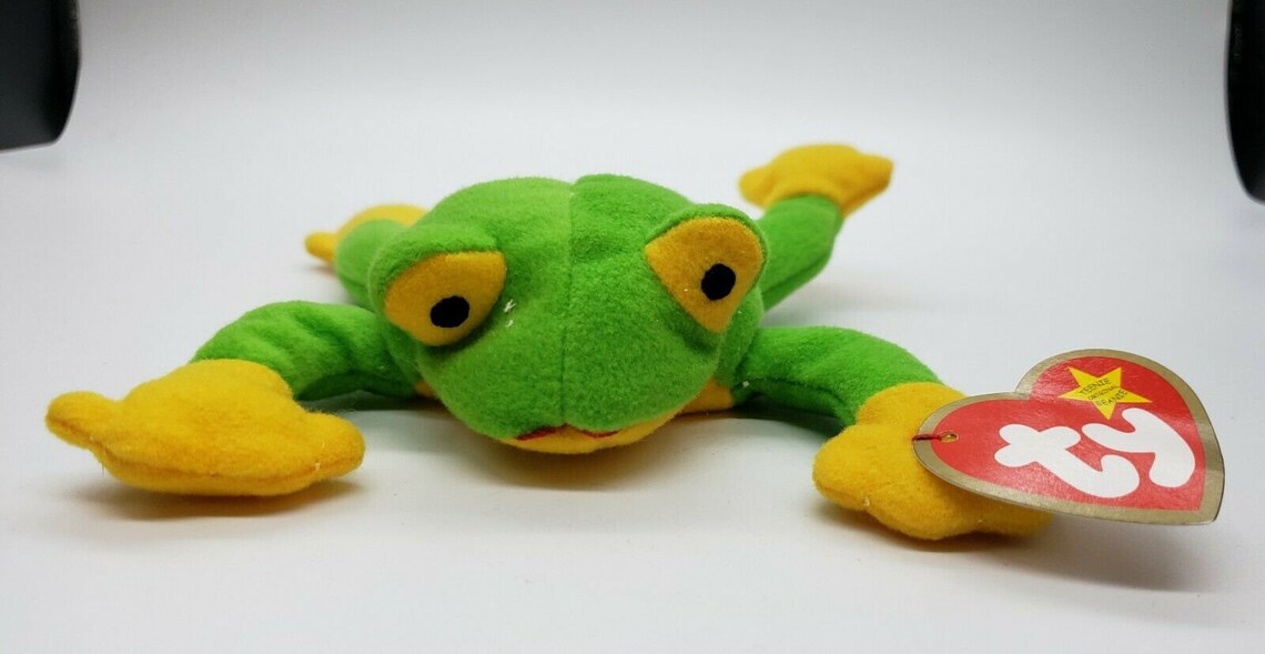 TY McDonalds Teenie Beanie Smoochy The Frog Original 1993 | Etsy