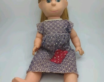 Vintage Brookglad Poor Pitiful Pearl Doll, 13” tall, Original Dress