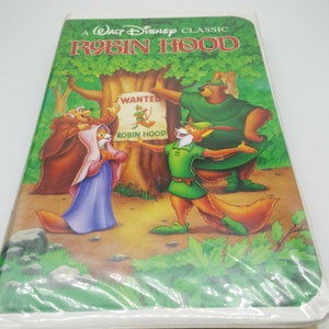 Disney Black Diamond edition Robin Hood (VHS, 1991)
