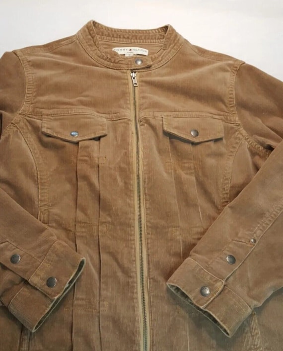 Tommy Hilfiger 1X Corduroy Zippered Jacket - image 1