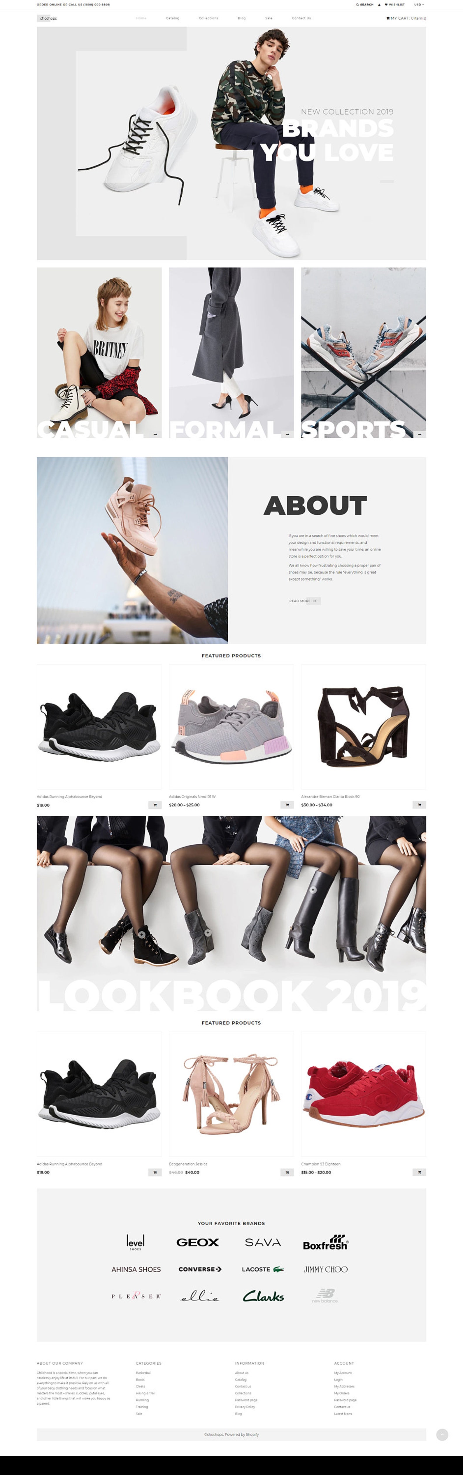 Fashion/Clothing Responsive Shopify Theme Shopify Template Etsy