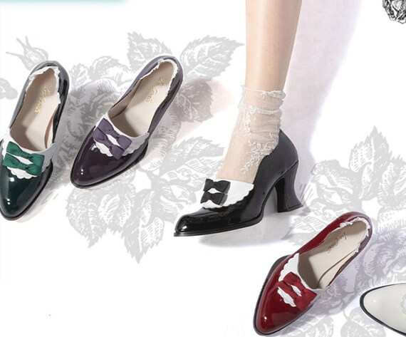 Escarpin marie antoinette hot sale