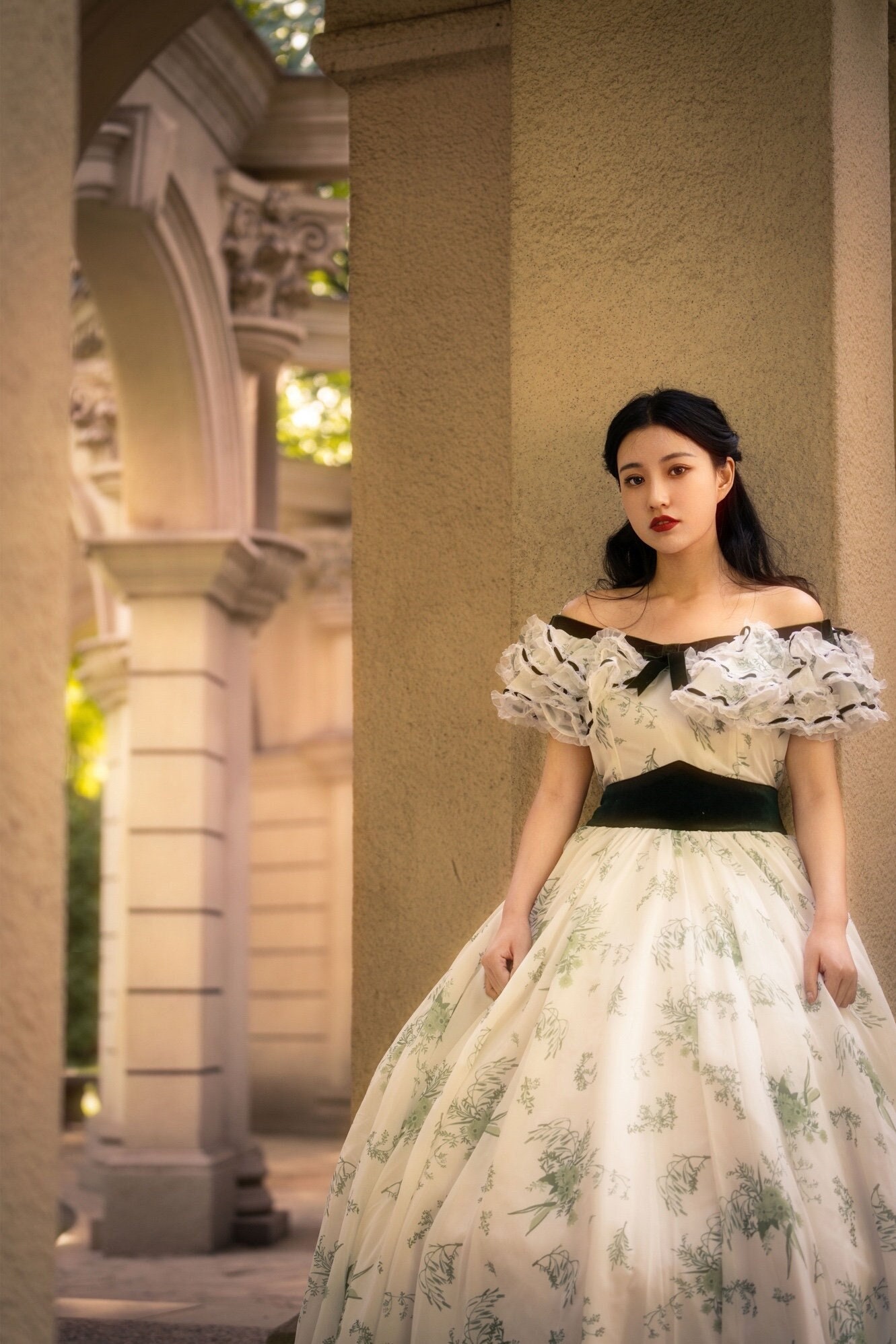Gone with the top wind dresses on display