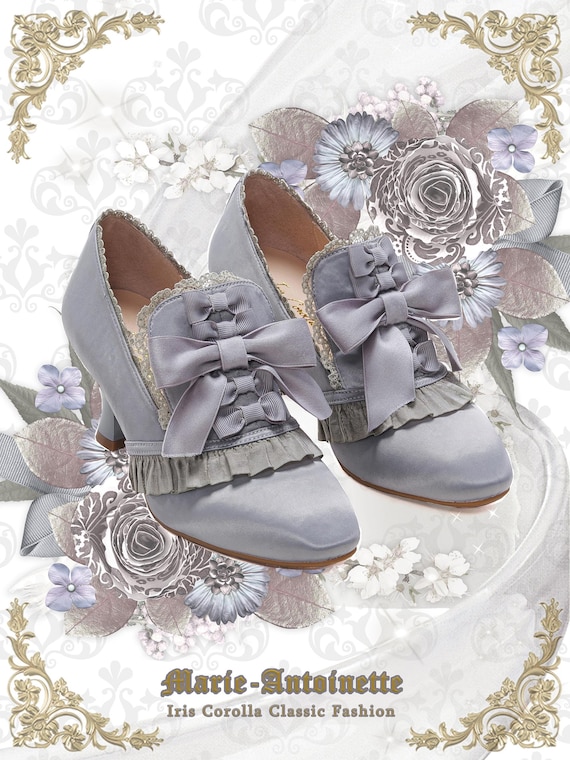 Francia Zapatos De Maria Antonieta Zapatos De Tacón Alto Estilo