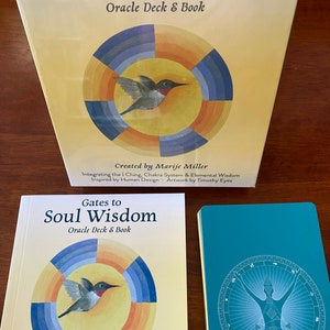 Gates to Soul Wisdom - Oracle Cards inspired by Human Design, IChing, Astrology, Chakras image 6