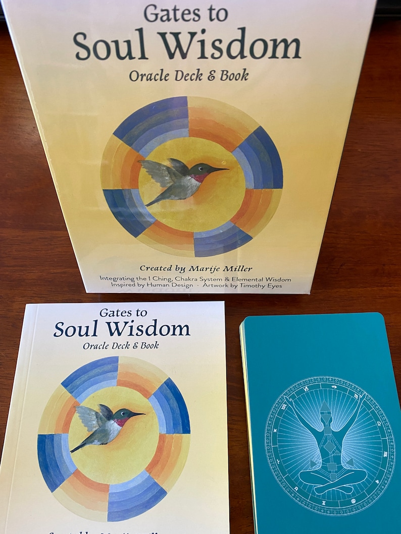Gates to Soul Wisdom - Oracle Cards inspired by Human Design, IChing, Astrology, Chakras image 6