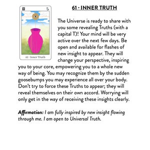 Gates to Soul Wisdom - Oracle Cards inspired by Human Design, IChing, Astrology, Chakras image 5