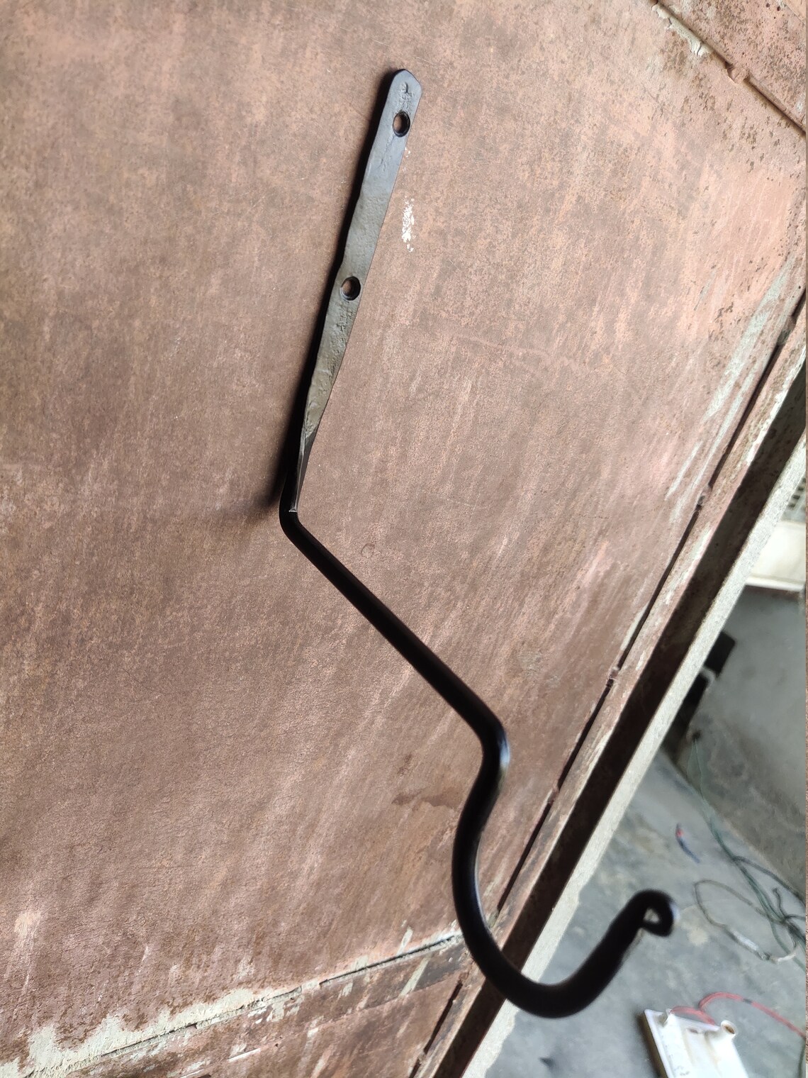 Iron Hanging Basket Wall Hook Bracket Wall Mount Swivel Etsy