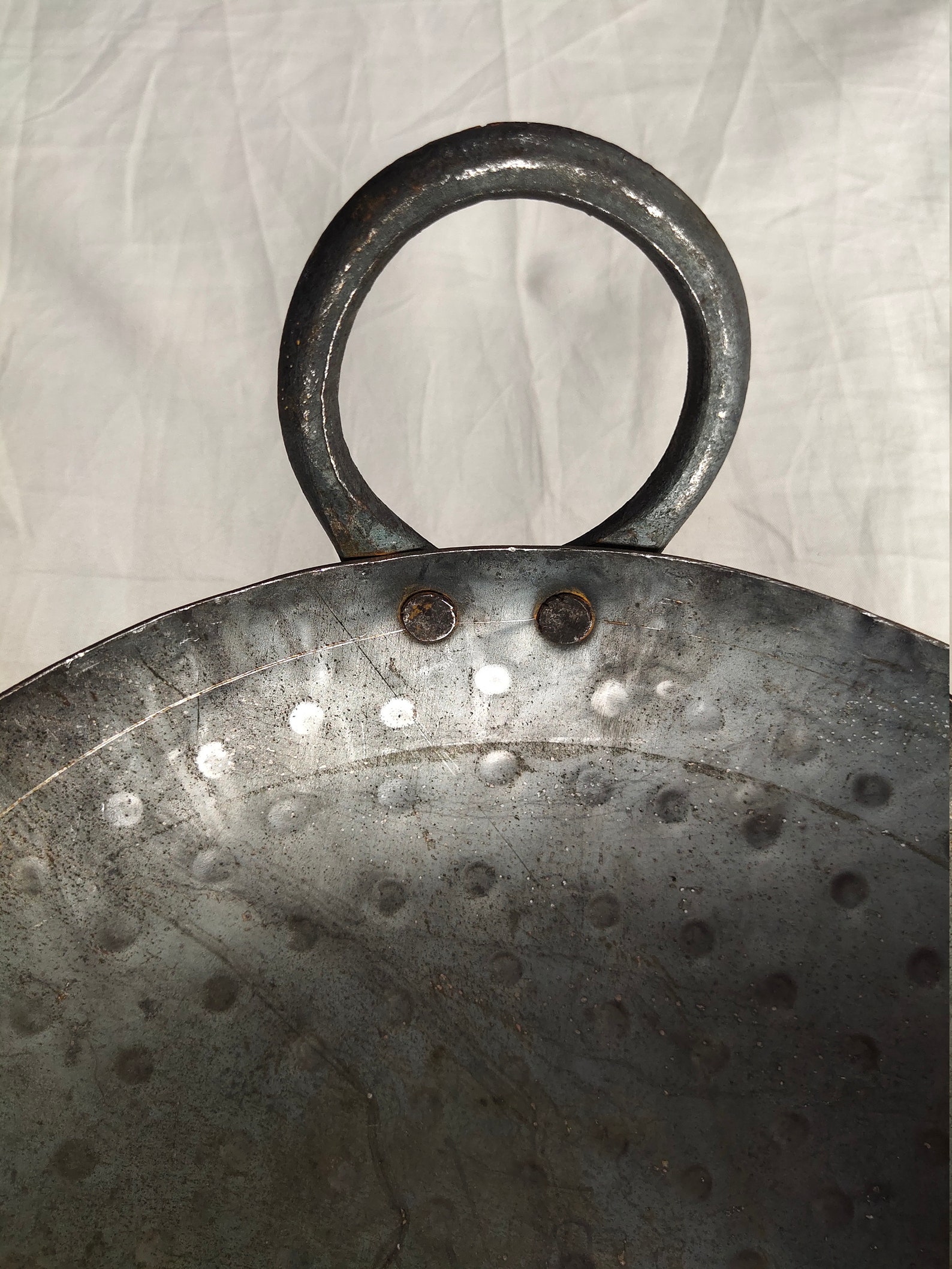Cast Iron Kadai Unique Traditional Kadai Tadka Kadai Tadka Etsy