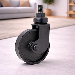 Industrieel gietijzeren zwenkwiel: zwaar uitgevoerd vermogen: 400 lb