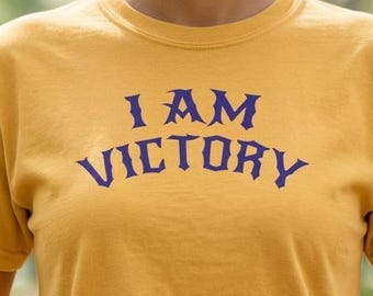 Affirmation Shirt - I Am Victory Shirt - Positive Affirmation Shirt - Motivational Shirt - Positive Message Shirt - Inspirational Tee, Faith