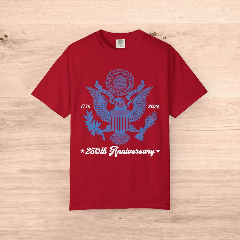250th Anniversary Tshirt - 1776 2026 Shirt - Retro 4th of July Shirt - Bald Eagle Shirt - American Eagle Shirt - 250th Anniversary USA Shirt image 9