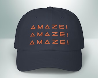 Amaze Amaze Amaze Dad Hat - Hail Mary Movie Quote Cap - Sci Fi Gift for Him Her - Funny Movie Quote Embroidered Hat, Rocky Alien Movie Gift