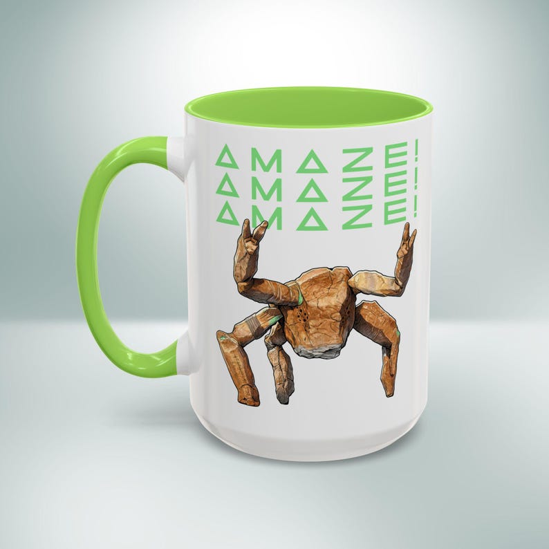 Taza Amaze Amaze Amaze - Taza de café Rocky Alien Hail Mary, regalo de ciencia ficción para él o ella, taza divertida de película de alienígenas, regalo de la película Rocky Hail Mary para niños imagen 7