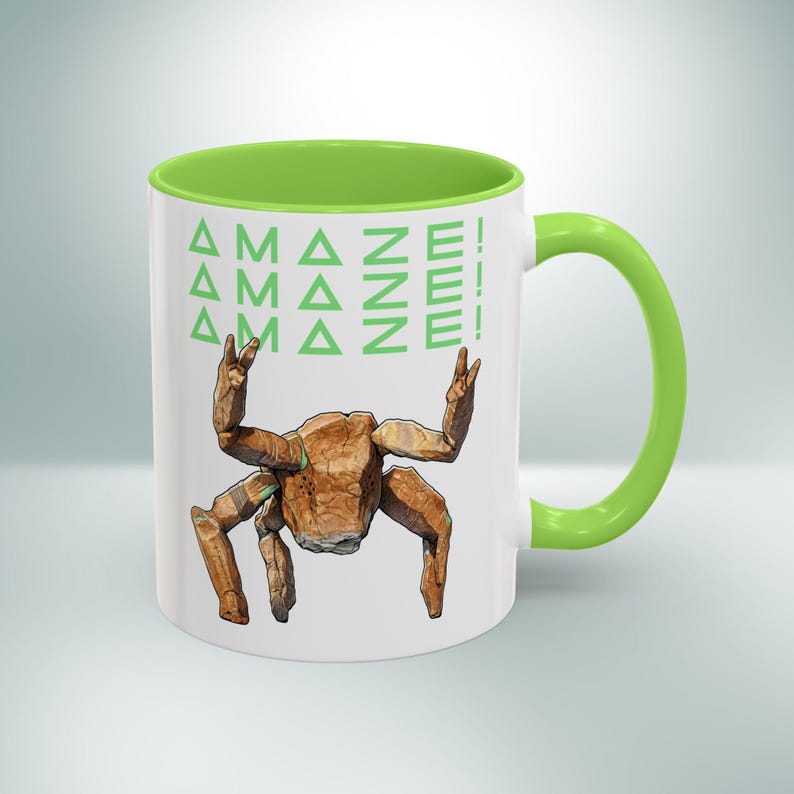 Taza Amaze Amaze Amaze - Taza de café Rocky Alien Hail Mary, regalo de ciencia ficción para él o ella, taza divertida de película de alienígenas, regalo de la película Rocky Hail Mary para niños imagen 6