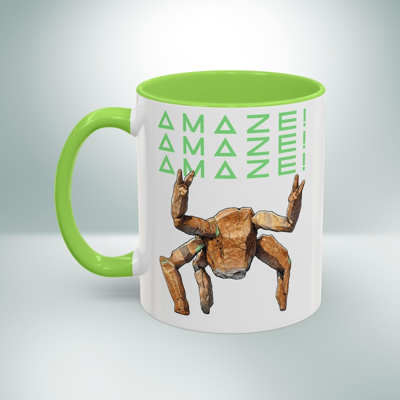 Taza Amaze Amaze Amaze - Taza de café Rocky Alien Hail Mary, regalo de ciencia ficción para él o ella, taza divertida de película de alienígenas, regalo de la película Rocky Hail Mary para niños imagen 5