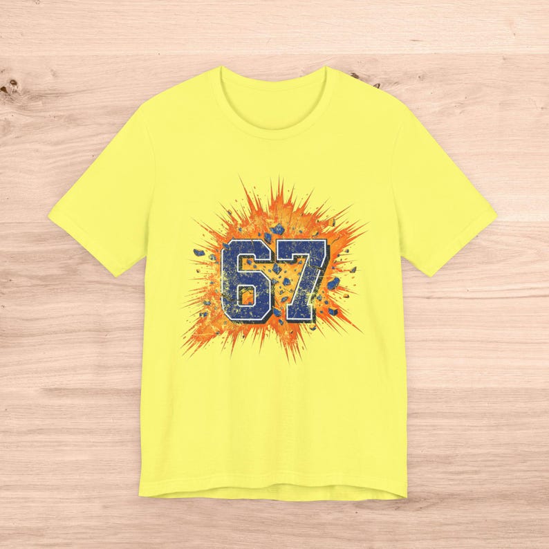 Six Seven T Shirt - 67 T Shirt - Six Seven Shirt - 67 Tshirt - Six Seven Tshirt - Retro Jersey - 67 Meme Shirt - Number Tshirt - 67 Shirt image 20
