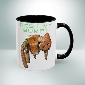 Fist My Bump Mug - Project Hail Mary Cup - Hail Mary Mug - Alien Mug - Sci Fi Mug - Amaze Amaze Amaze Mug - Rocky Mug, Project Hail Mary Mug image 6