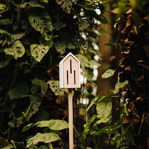 Modern vlinderhuis, vlinderhotel | Insectenhuis, insectenhotel | New Home housewarmingcadeau