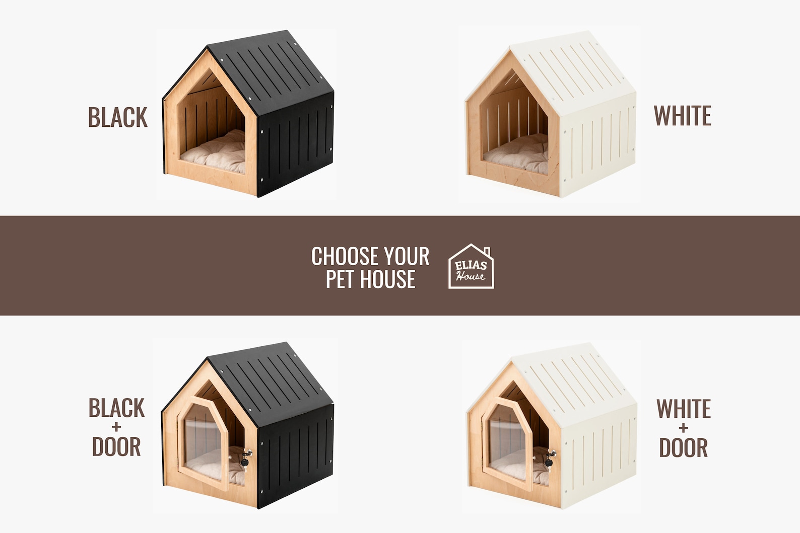 Modern Dog House, Cat House, Pet House Dog Bed, Cat Bed, Dog Kennel