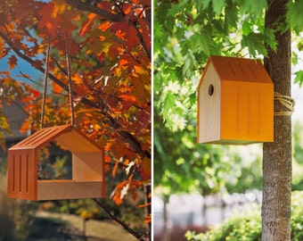 Bird Feeder Bird House, Bird Furniture, Backyard Decor