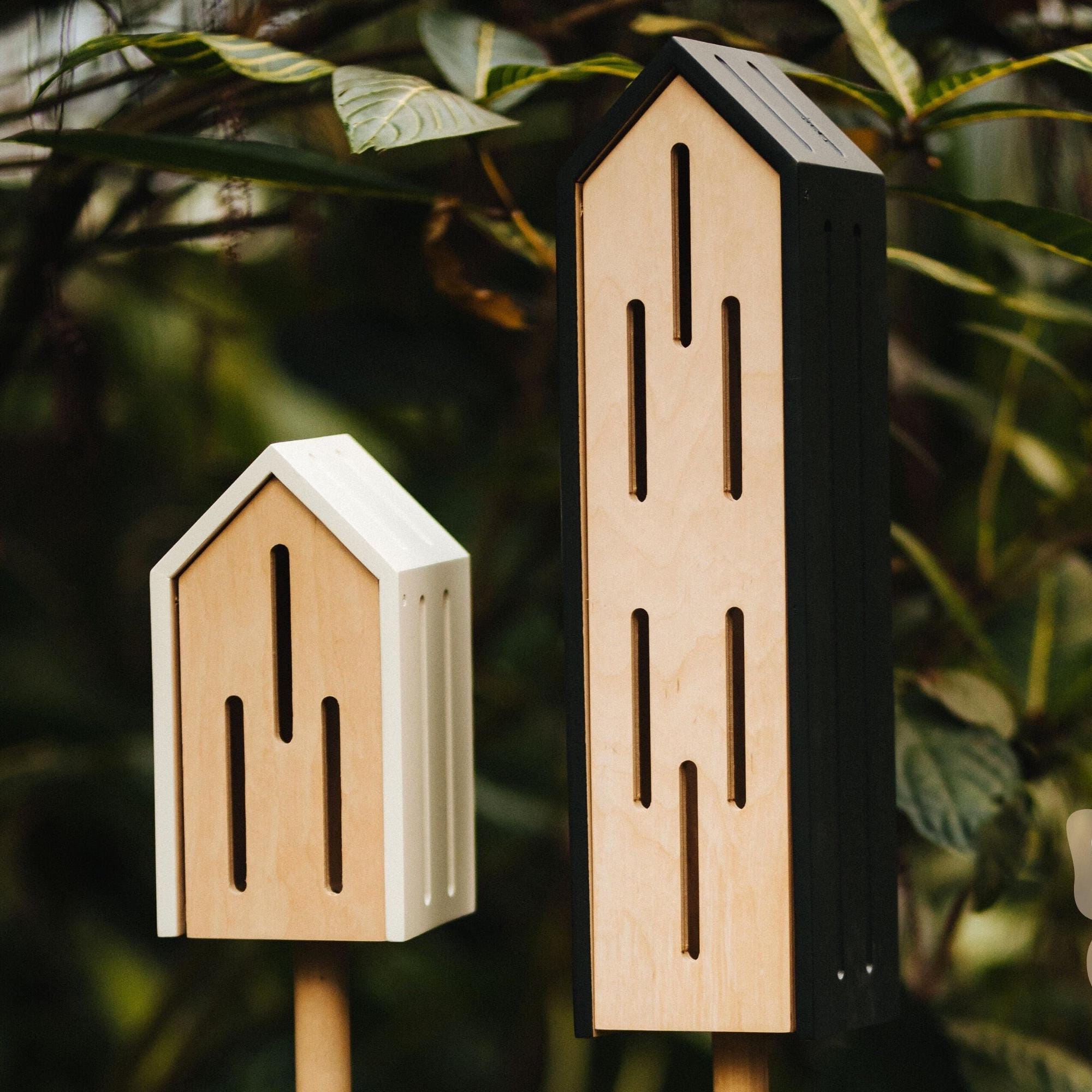 Handmade Butterfly House, Butterfly Hotel | Outdoor Decor, Garden Decor, Yard Decor | Outdoor Art, Garden Art, Yard Art