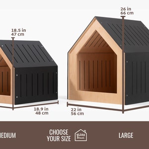 Modern hondenhok met deur | Kattenhuis met deur | Meubels kattenmand, hondenmeubels, kattengrot, kattenmand, hondenmand, kattenbench, hondenbench