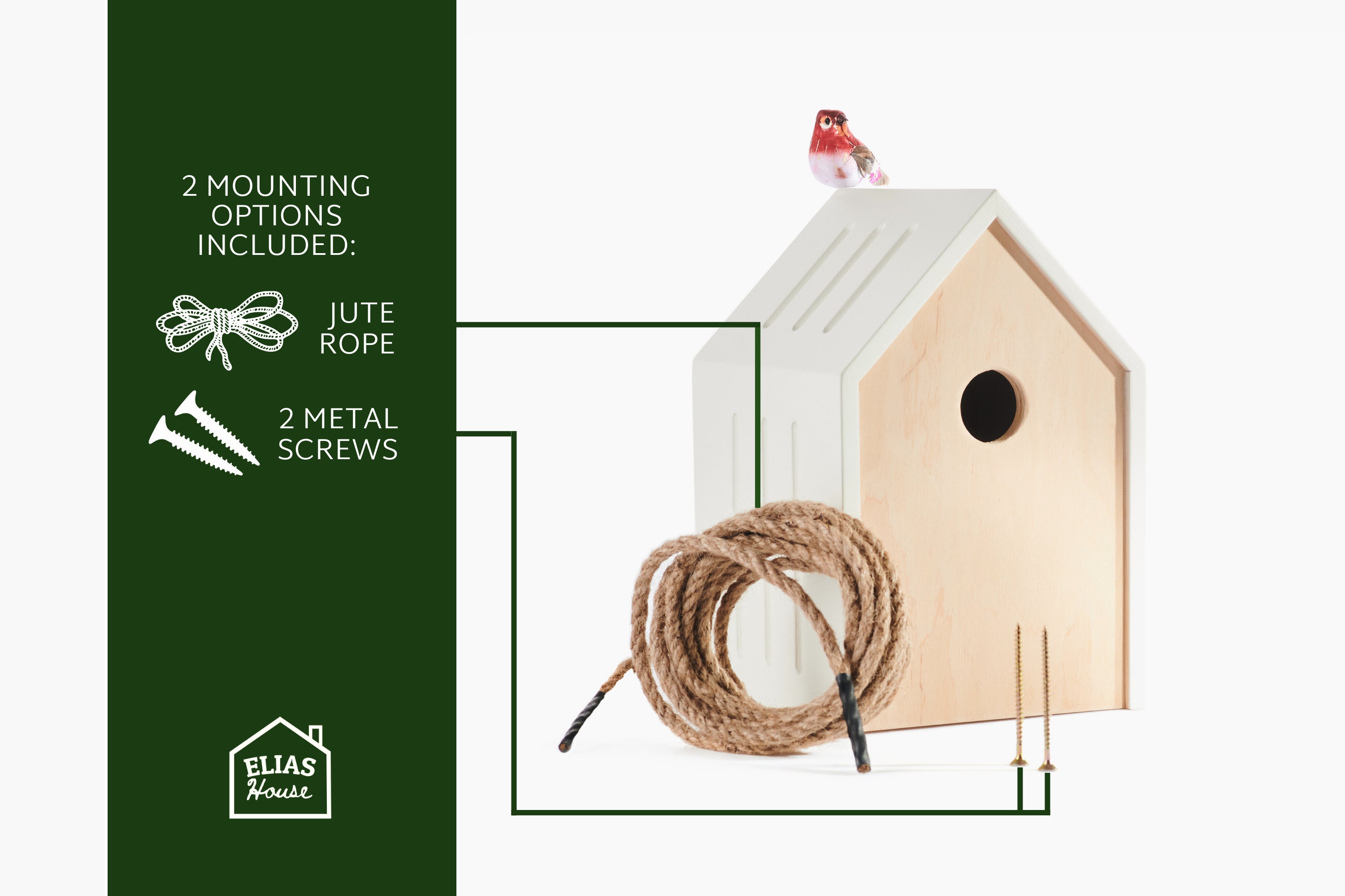 Modern Bird House, Birdhouse | Outdoor Decor, Garden Decor, Backyard Decor | Garden Decoration, Outdoor Furniture | Garden Art, Yard Art