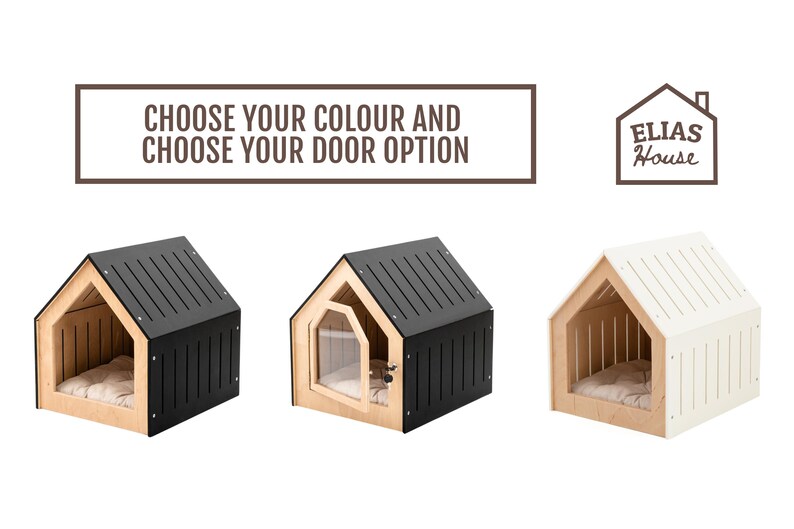 Modern Dog House Indoor Dog Crate Dog Kennel Dog Bed Dog Etsy