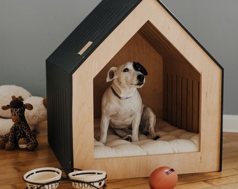 Modern Dog House, Cat House, Pet House | Dog Bed, Cat Bed, Dog Kennel, Dog Crate, Dog House Indoor, Dog Furniture, Cat Furniture