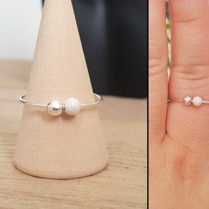 925 Sterling zilveren ring regenboog Maansteen 17.3 mm | Zilveren Edelsteen Ringen